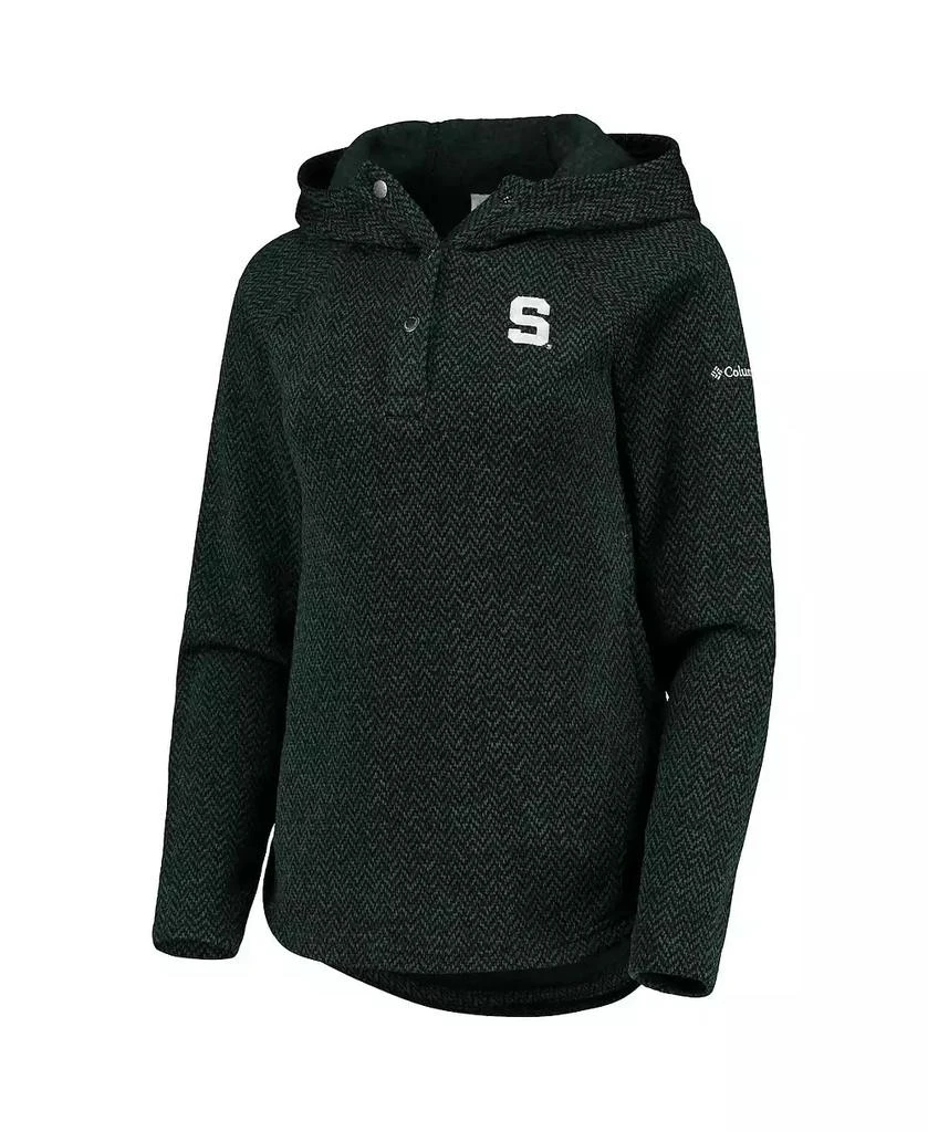 商品Columbia|Women's Green Michigan State Spartans Darling Days Raglan Fleece Pullover Hoodie,价格¥514,第2张图片详细描述