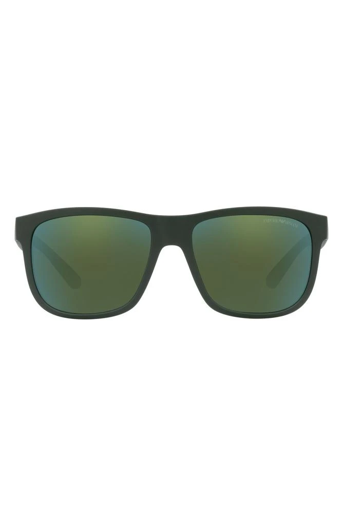 商品Armani Exchange|57mm Pillow Sunglasses,价格¥361,第1张图片