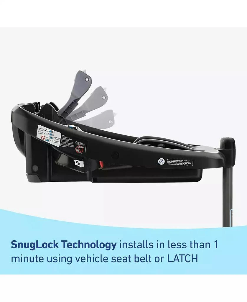 商品Graco|SnugRide DLX Baby Car Seat Featuring Load Leg Technology,价格¥1724,第2张图片详细描述