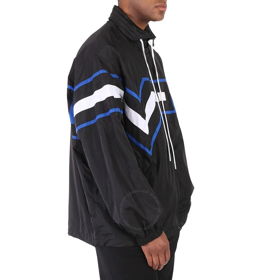 商品Versace|Black Greca Logo Print Blouson Jacket,价格¥1994,第2张图片详细描述