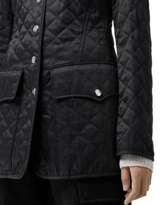 商品Burberry|Mid-Length Quilted Coat,价格¥3301,第4张图片详细描述