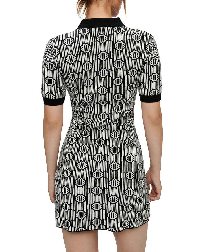 商品Maje|Risola Patterned Fitted Dress,价格¥1824,第4张图片详细描述