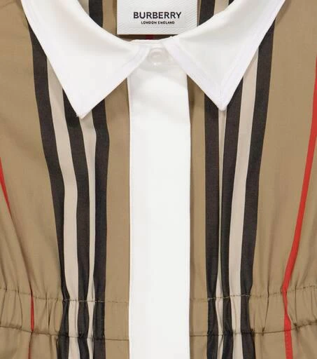 商品Burberry|Baby Icon Stripe cotton dress,价格¥2755,第3张图片详细描述