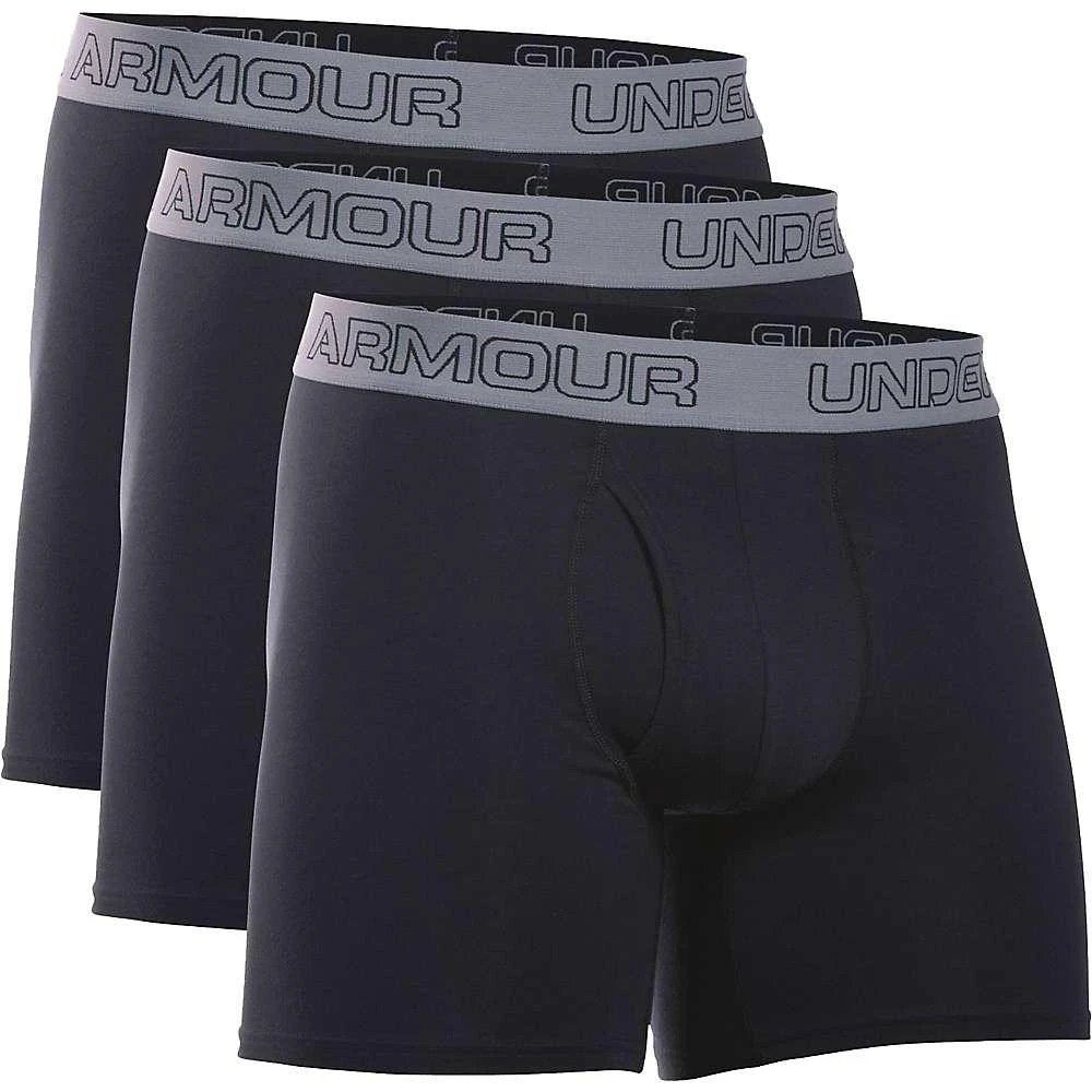 商品Under Armour|Under Armour Men's Charged Cotton Stretch 6IN Boxerjock - 3 Pack,价格¥257,第1张图片