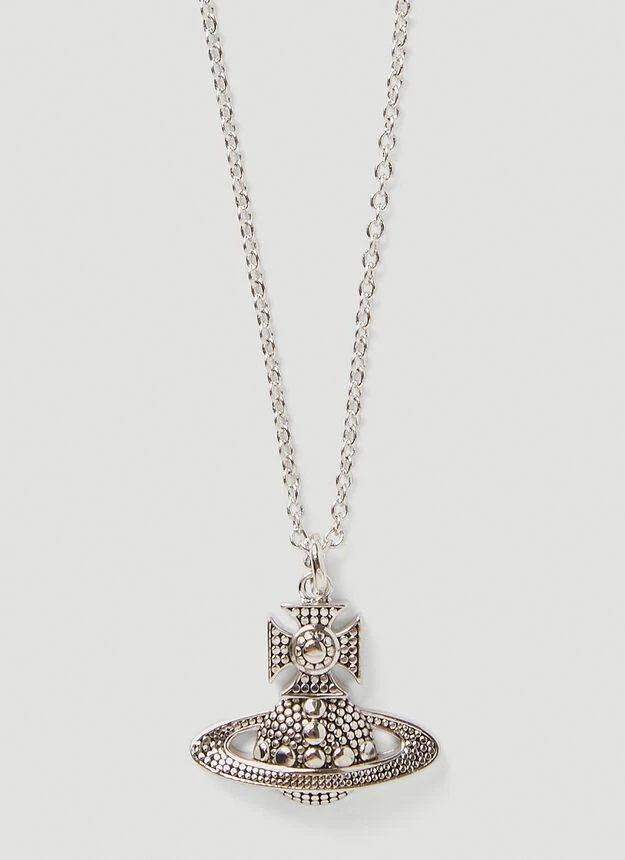 商品Vivienne Westwood|Salomon Bas Relief Pendant Necklace in Silver,价格¥1483,第2张图片详细描述