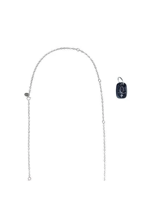 商品nff|Starlit night jade necklace,价格¥635,第3张图片详细描述