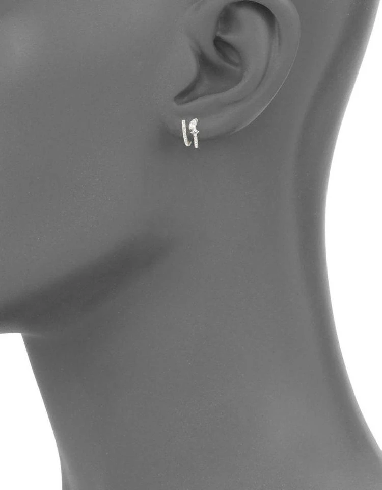 商品Swarovski|Henrietta Crystal Asymmetric Stud Earrings,价格¥631,第3张图片详细描述