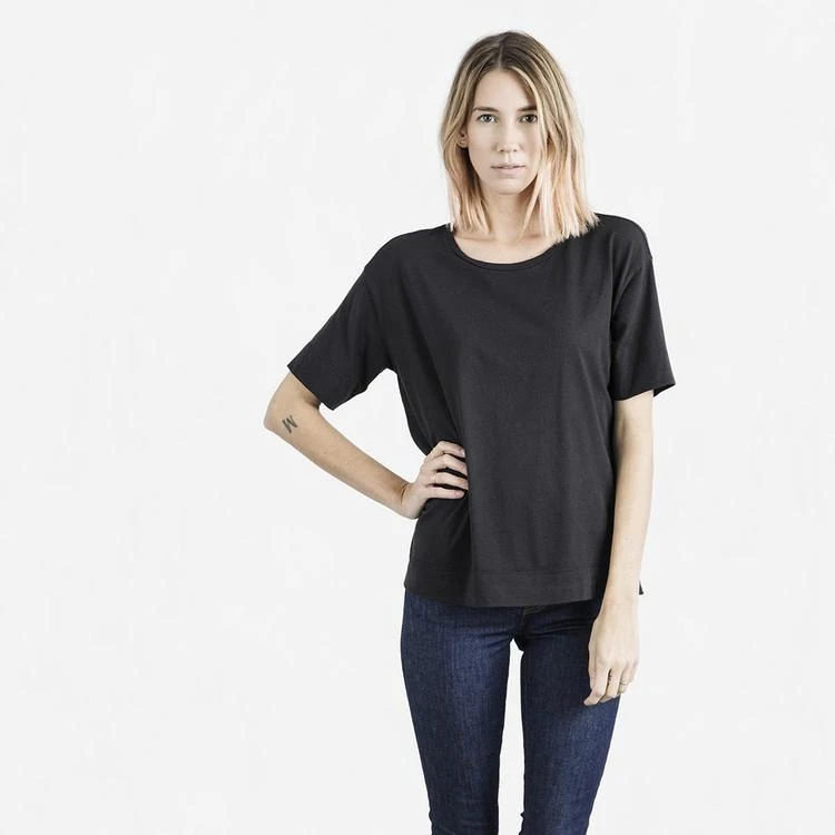 商品Everlane|The Cotton Drop-Shoulder Tee,价格¥118,第1张图片
