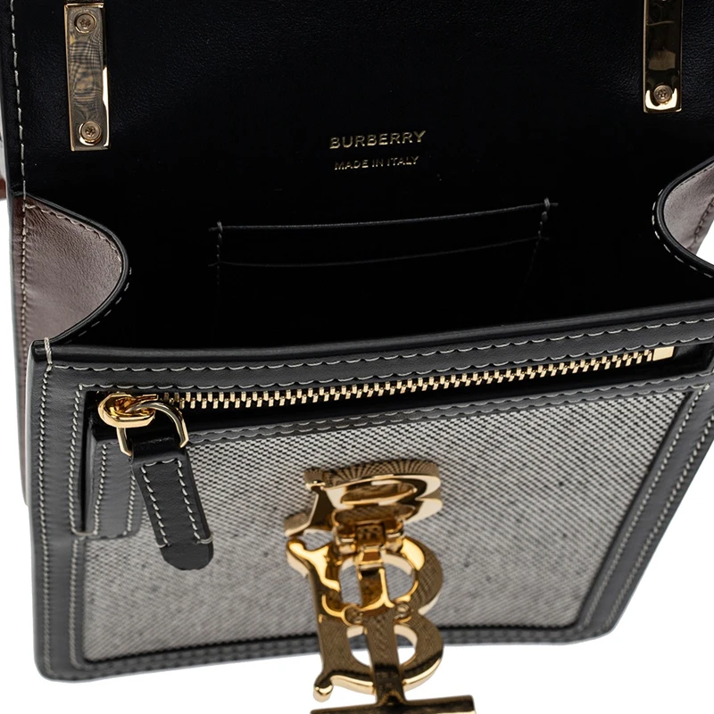 BURBERRY 女士双色迷你斜跨包 8031859 商品