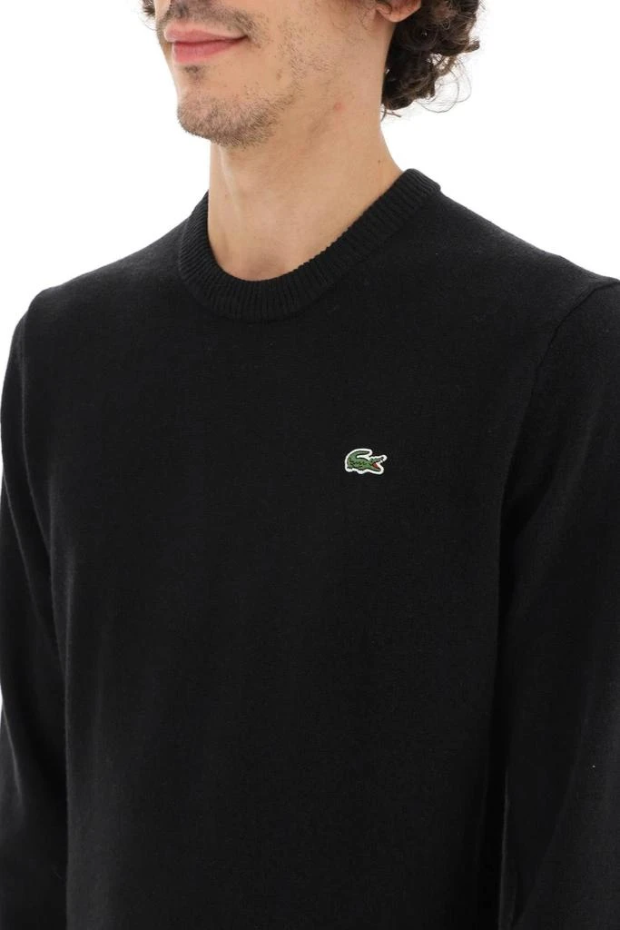 商品Lacoste|REGULAR FIT WOOL SWEATER WITH LOGO,价格¥1102,第5张图片详细描述