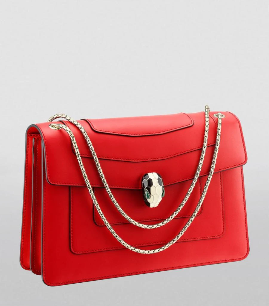 商品BVLGARI|Leather Serpenti Forever Shoulder Bag,价格¥23187,第2张图片详细描述
