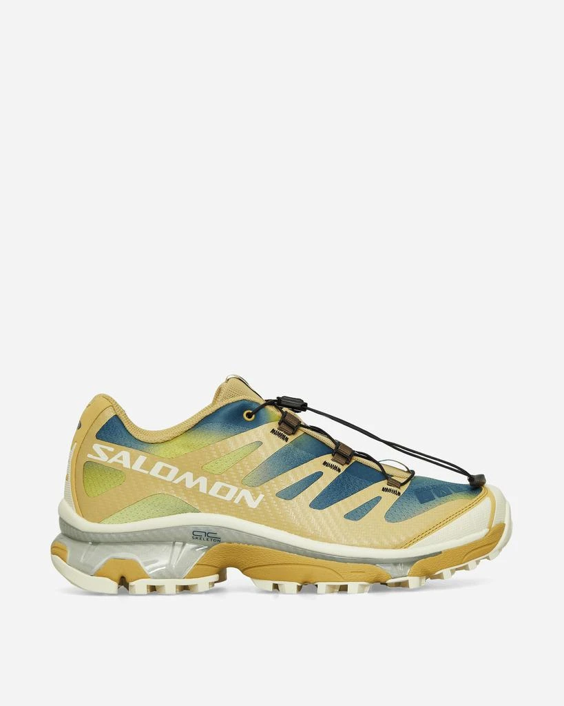 商品Salomon|XT-4 OG Aurora Borealis Sneakers Southern Moss / Transparent Yellow / Deep Dive,价格¥752,第1张图片