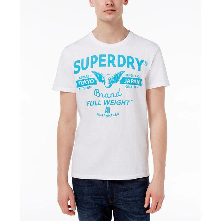 商品Superdry|Men's Full Weight Graphic-Print Logo Cotton T-Shirt,价格¥135,第1张图片