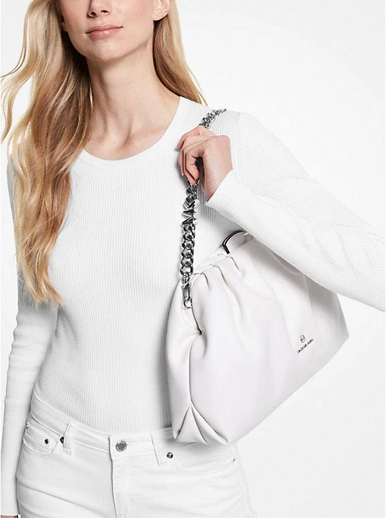 商品Michael Kors|Nola Extra-Large Faux Leather Clutch,价格¥1344,第3张图片详细描述