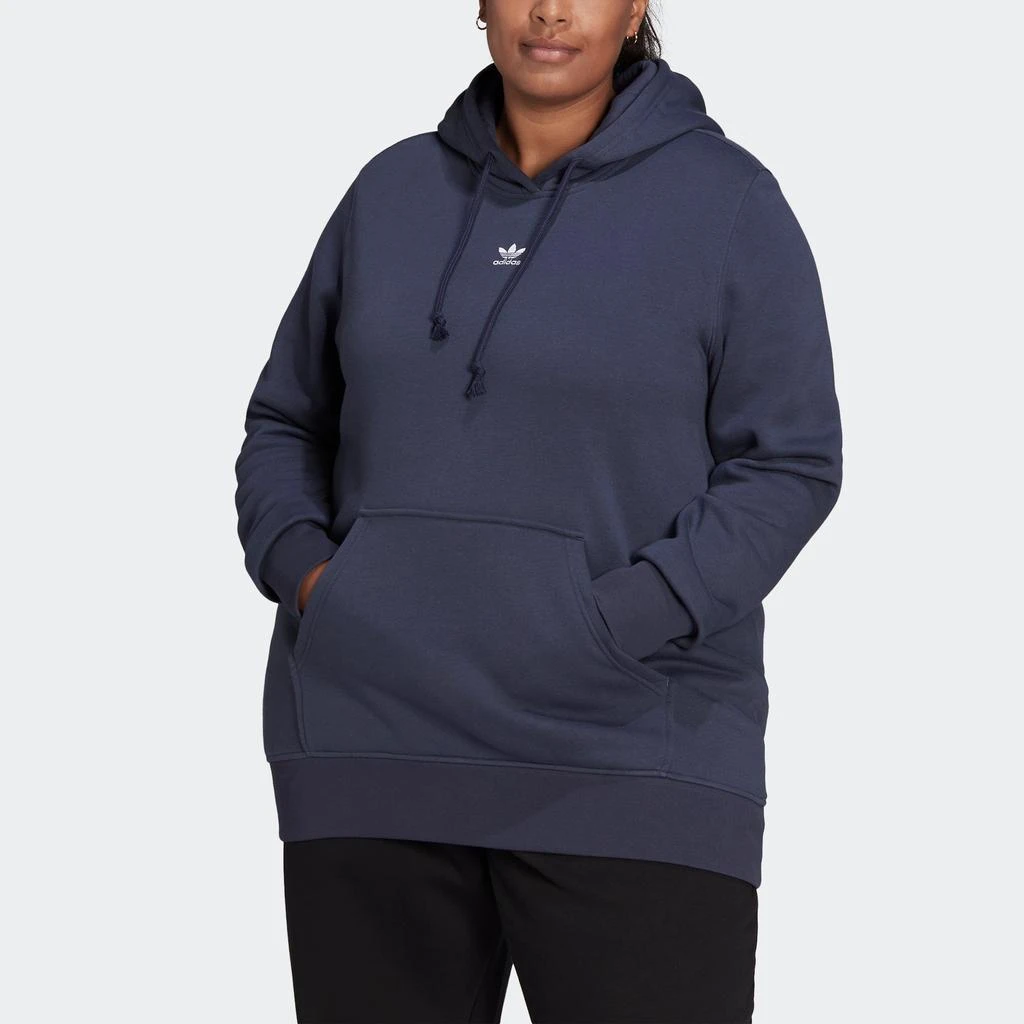 商品Adidas|Women's adidas Adicolor Essentials Hoodie (Plus Size),价格¥133,第2张图片详细描述