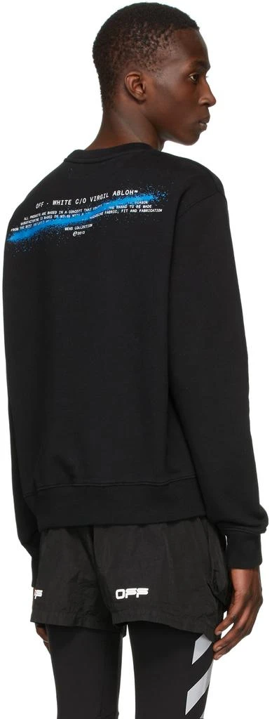 商品Off-White|Black Half Arrows Man Sweatshirt,价格¥2548,第3张图片详细描述