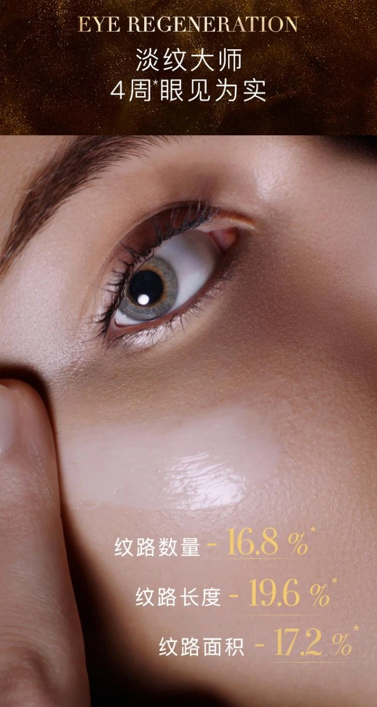 商品Lancôme|欧洲直邮Lancome兰蔻菁纯臻颜焕亮眼霜20ml淡化细纹抗皱玫瑰滋养,价格¥1402,第2张图片详细描述