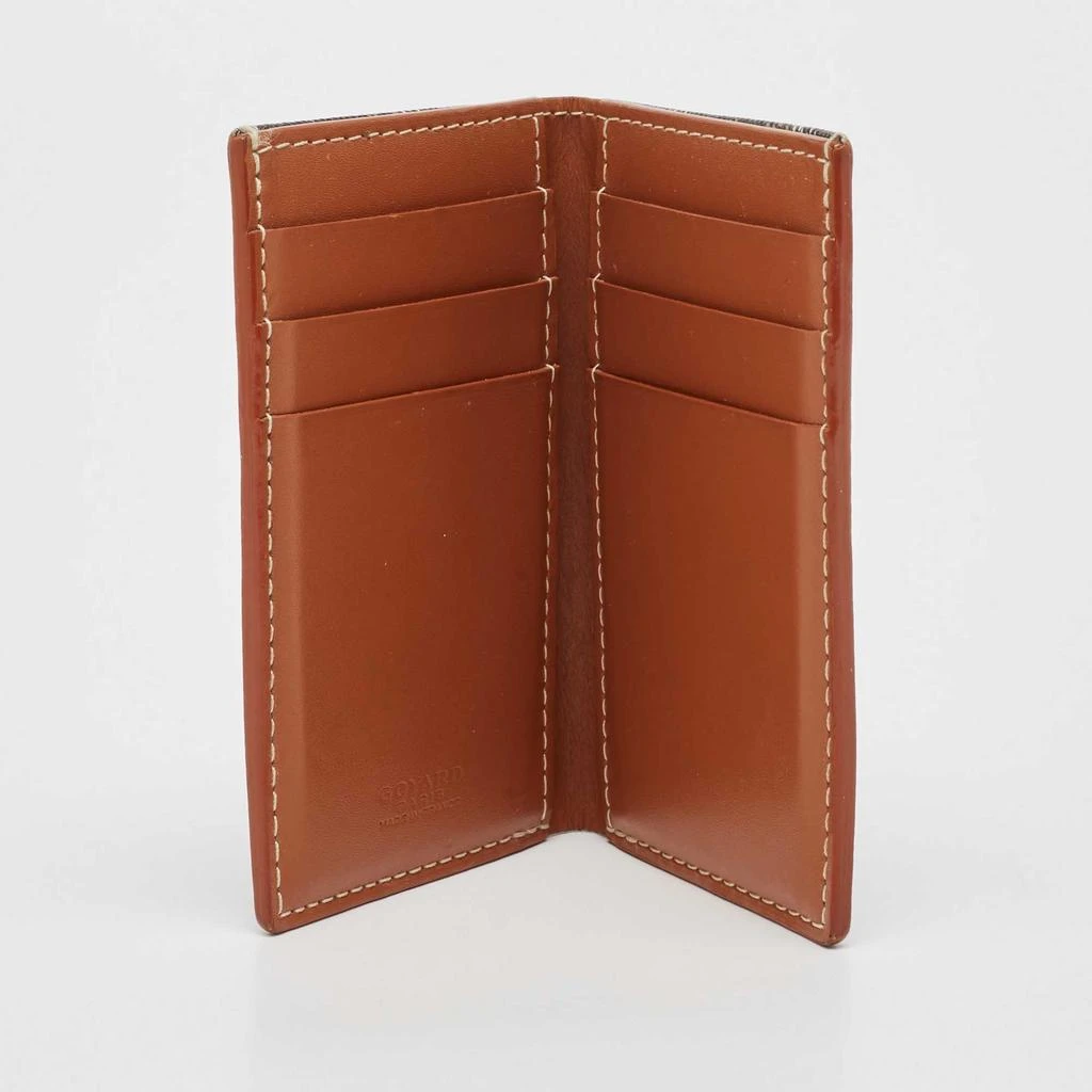 商品[二手商品] Goyard|Goyard Black Goyardine Coated Canvas Saint Pierre Card Holder,价格¥5497,第2张图片详细描述