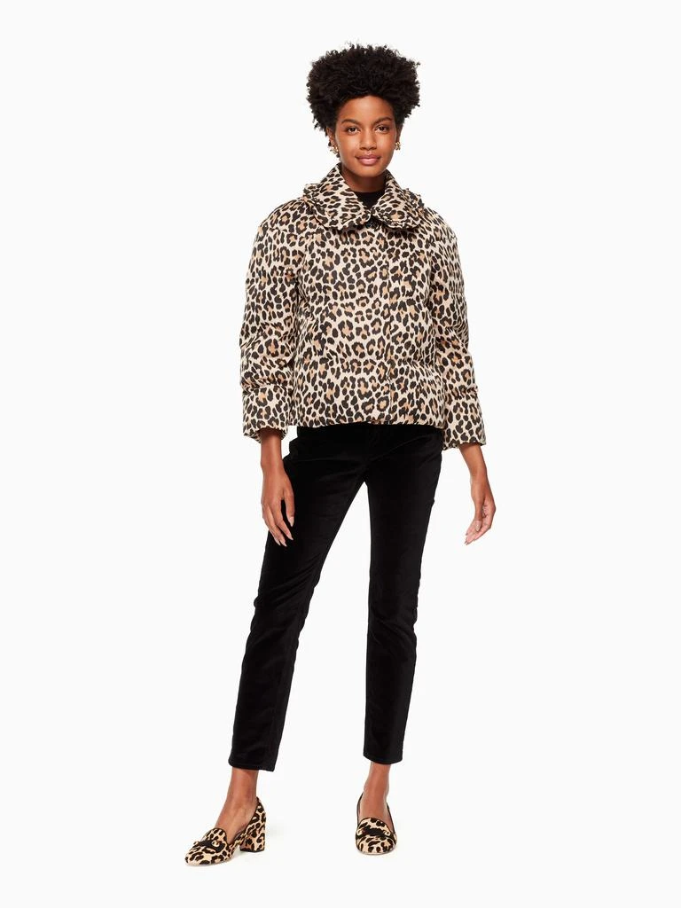 商品Kate Spade|leopard-print puffer jacket,价格¥2598,第1张图片