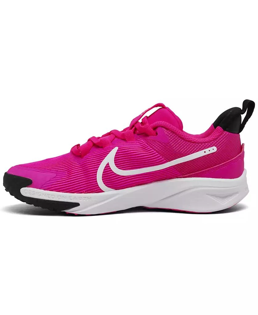 商品NIKE|Little Girls Star Runner 4 Casual Sneakers from Finish Line,价格¥383,第5张图片详细描述