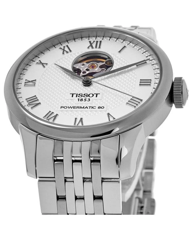 商品Tissot|Tissot Le Locle Powermatic 80 Silver Dial Steel Men's Watch T006.407.11.033.02,价格¥4907,第2张图片详细描述