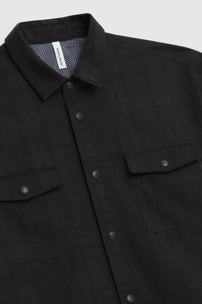 Half-Sleeve Cool Mesh Shirt with Blackwatch Pattern 商品