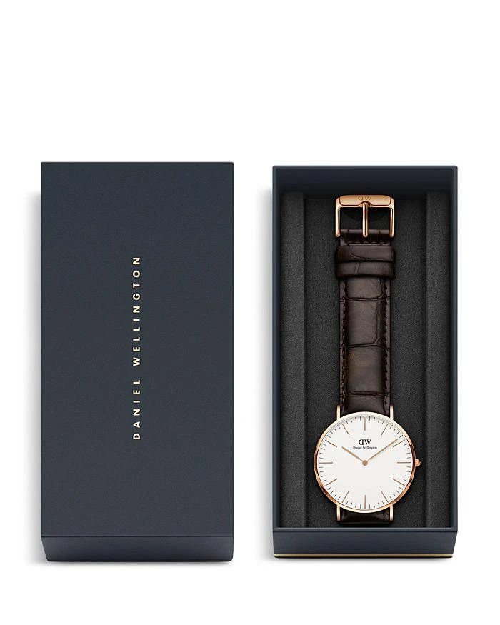 商品Daniel Wellington|York 经典腕表, 40mm,价格¥1285,第3张图片详细描述