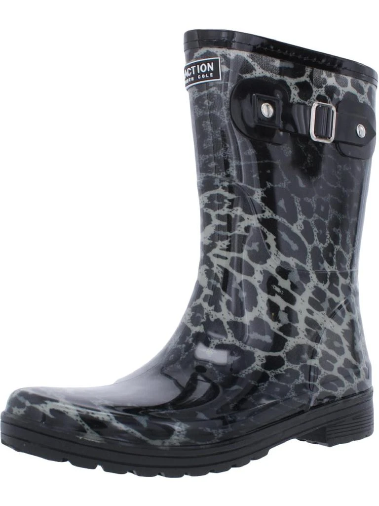 商品Kenneth Cole|Rain Buckle Womens Mid-Calf Man Made Rain Boots,价格¥286,第5张图片详细描述