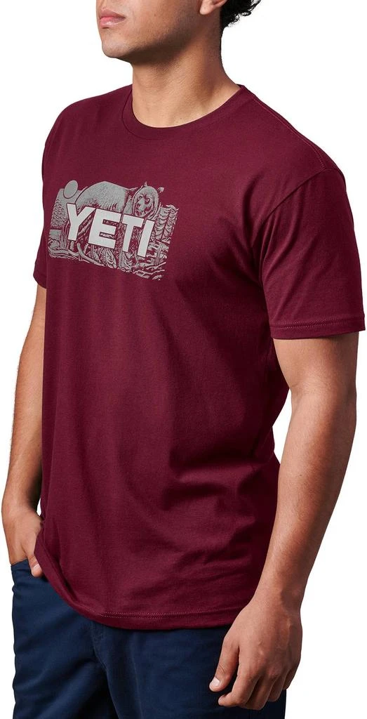 商品YETI|YETI Men's Bear Badge Graphic T-Shirt,价格¥148,第3张图片详细描述