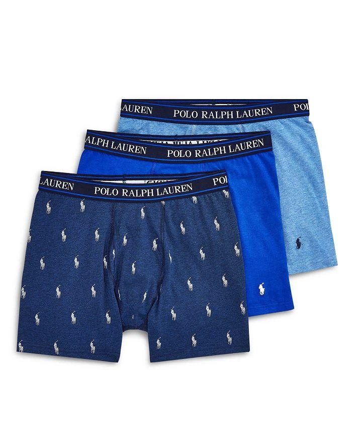 商品Ralph Lauren|Stretch Cotton Boxer Briefs - Pack of 3,价格¥367,第1张图片