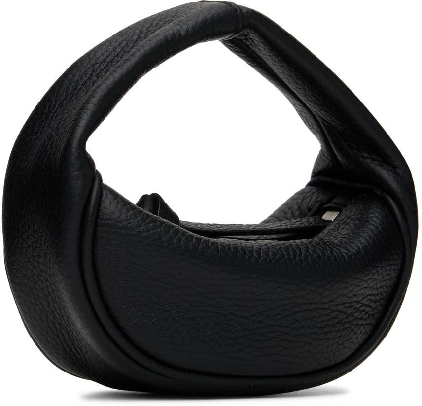 Black Micro Cush Top Handle Bag商品第2张图片规格展示