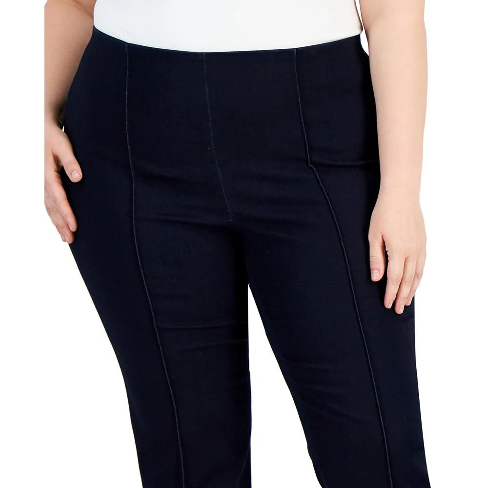 商品Anne Klein|Plus Size Denim Pull-On Leggings,价格¥443,第4张图片详细描述