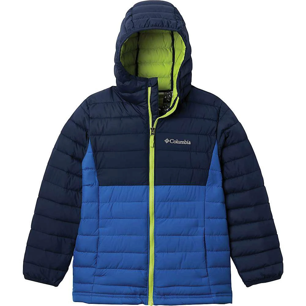 商品Columbia|Columbia Toddlers' Boys Powder Lite Hooded Jacket,价格¥637,第1张图片