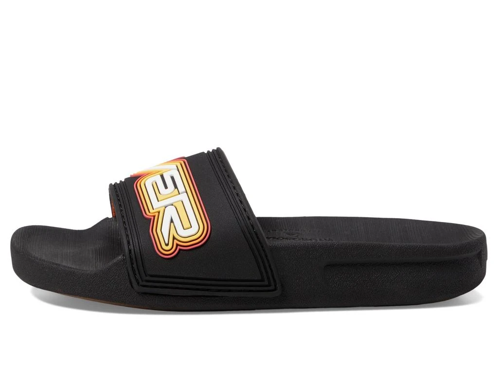 商品Quiksilver|Quiksilver Kids Rivi Wordmark Slide II Sandal (Toddler/Little Kid/Big Kid),价格¥157,第4张图片详细描述