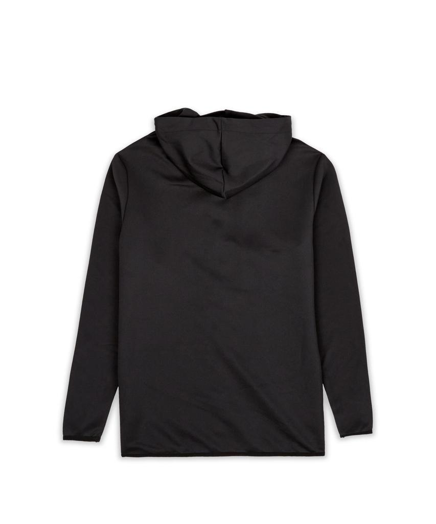 商品Reason Clothing|Hester Black Tech Fleece Hoodie With Zip,价格¥104,第7张图片详细描述
