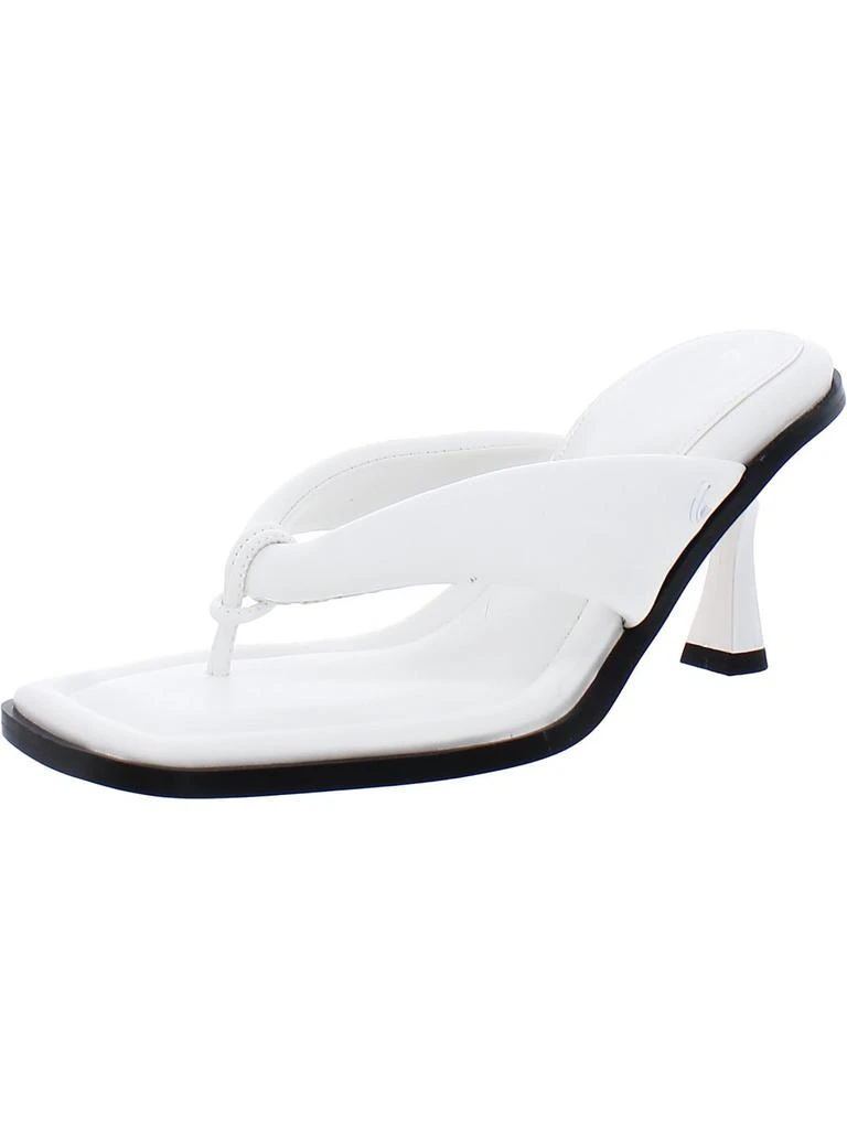 商品Sam Edelman|Skeet Womens Faux Leather Flip Flop Thong Sandals,价格¥166,第1张图片