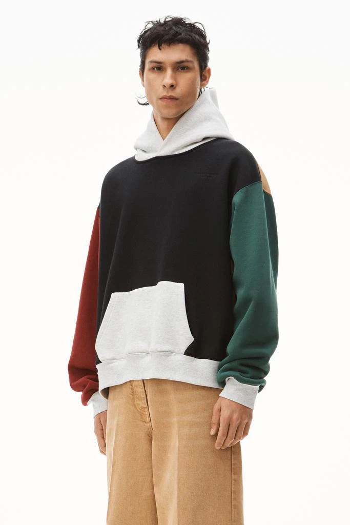 商品Alexander Wang|COLORBLOCK HOODIE IN TERRY,价格¥1490,第4张图片详细描述