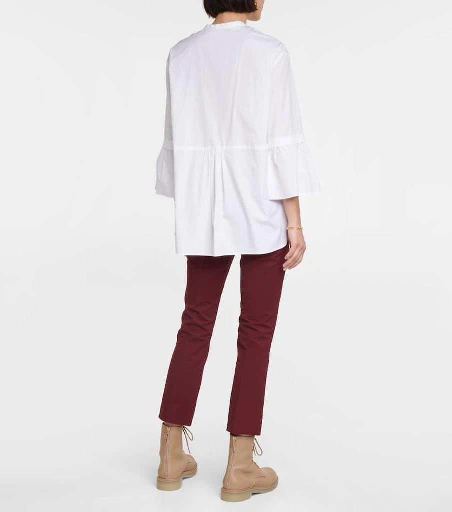 商品Max Mara|Curvone cotton blouse,价格¥1459,第3张图片详细描述