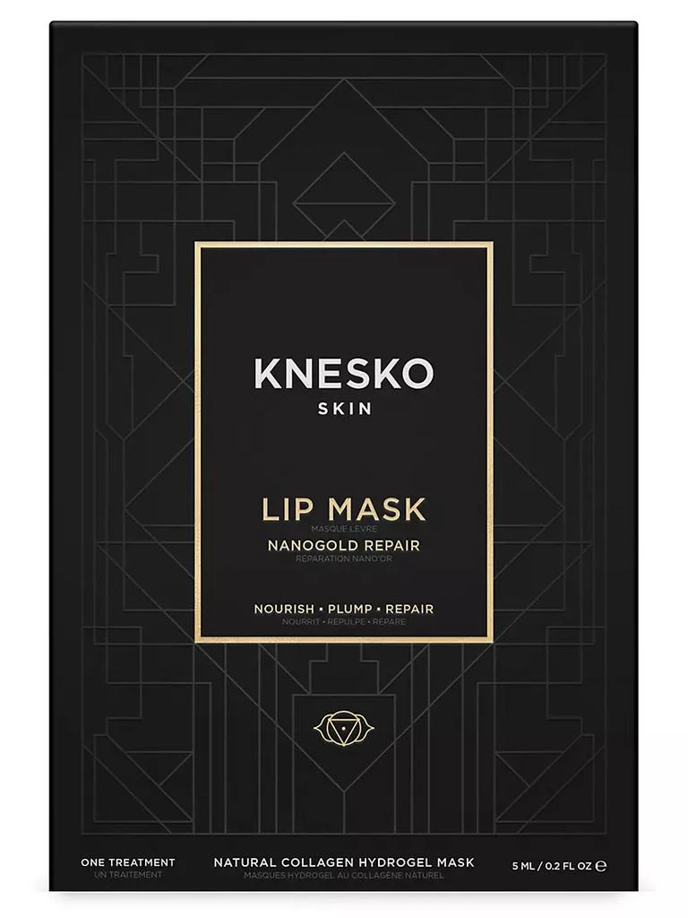 商品Knesko|Nanogold Repair Lip Mask 6-Piece Set,价格¥524,第3张图片详细描述