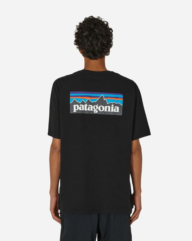 商品Patagonia|P-6 Logo Responsibili T-Shirt Black,价格¥317,第3张图片详细描述