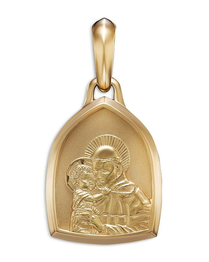 商品David Yurman|18K Yellow Gold Amulets St. Anthony Pendant,价格¥17200,第1张图片详细描述