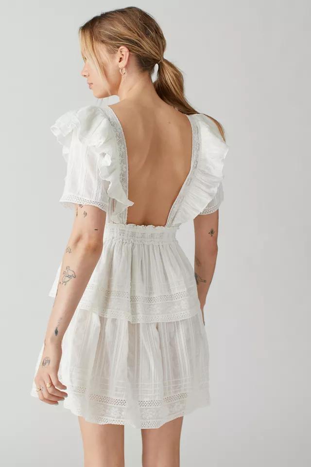 UO Irania Lace Inset Mini Dress商品第3张图片规格展示