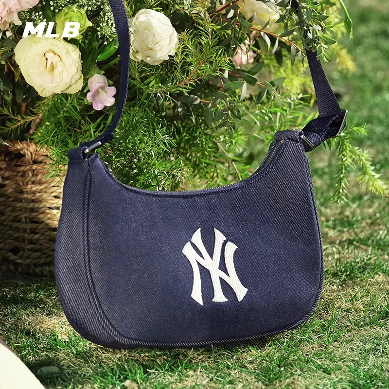 MLB官方男女情侣时尚手提牛仔腋下包百搭时尚通勤BQM01 商品