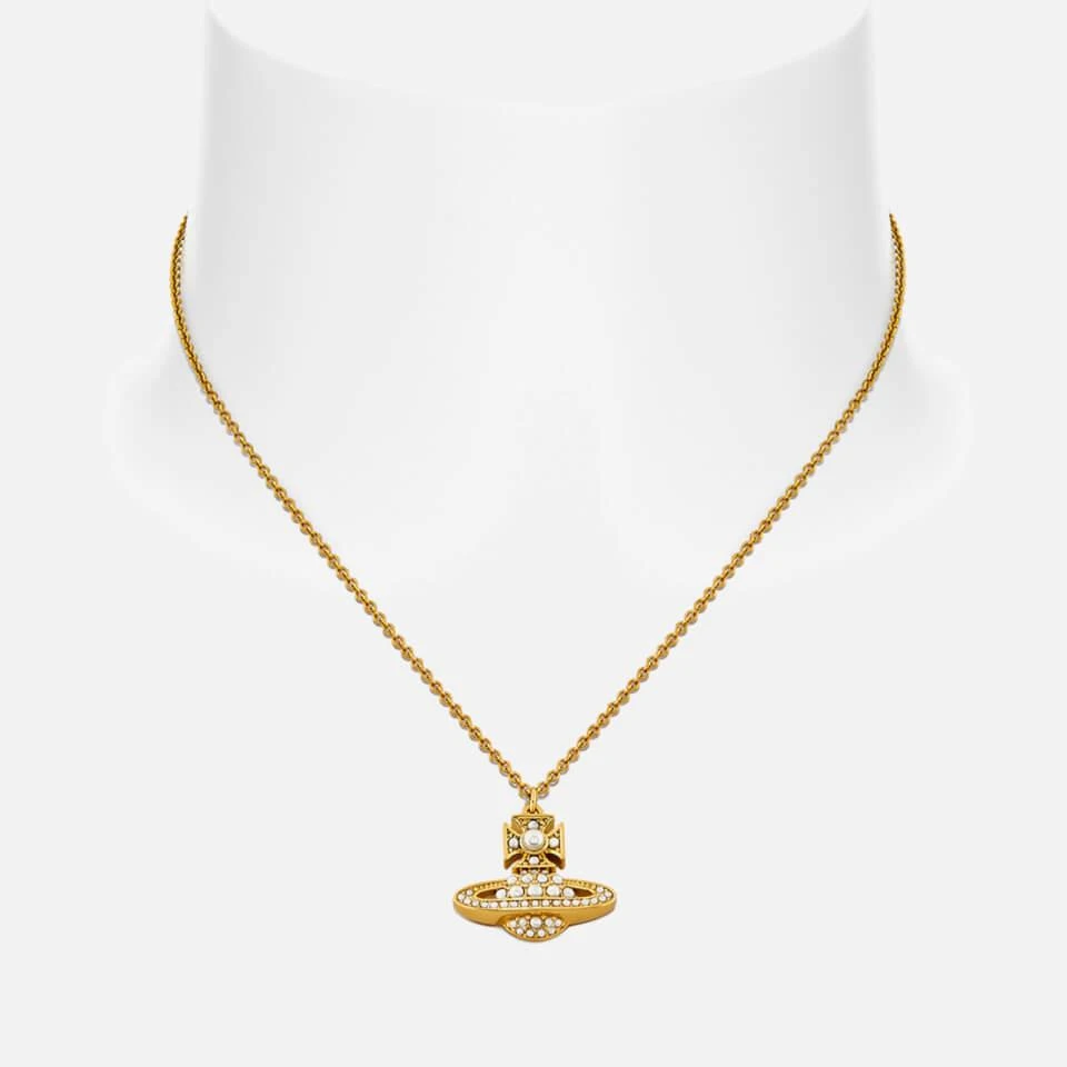 商品Vivienne Westwood|Vivienne Westwood Luzia Bas Relief Gold-Tone Necklace,价格¥862,第2张图片详细描述