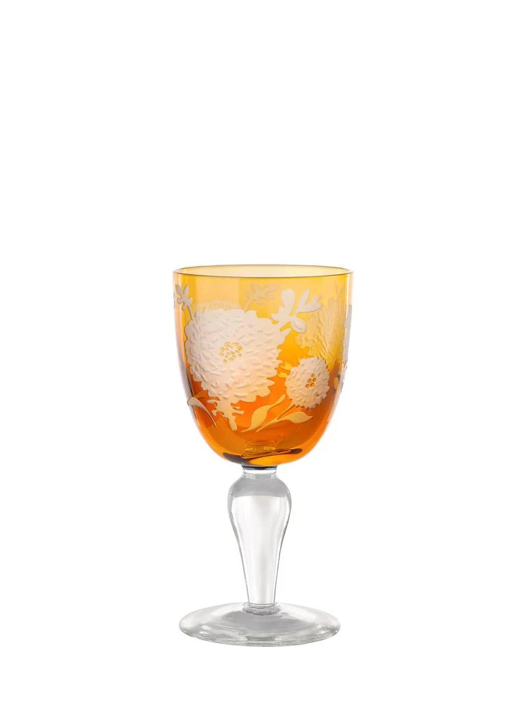商品POLSPOTTEN|Set Of 6 Peony Multi-color Wine Glasses,价格¥1230,第3张图片详细描述