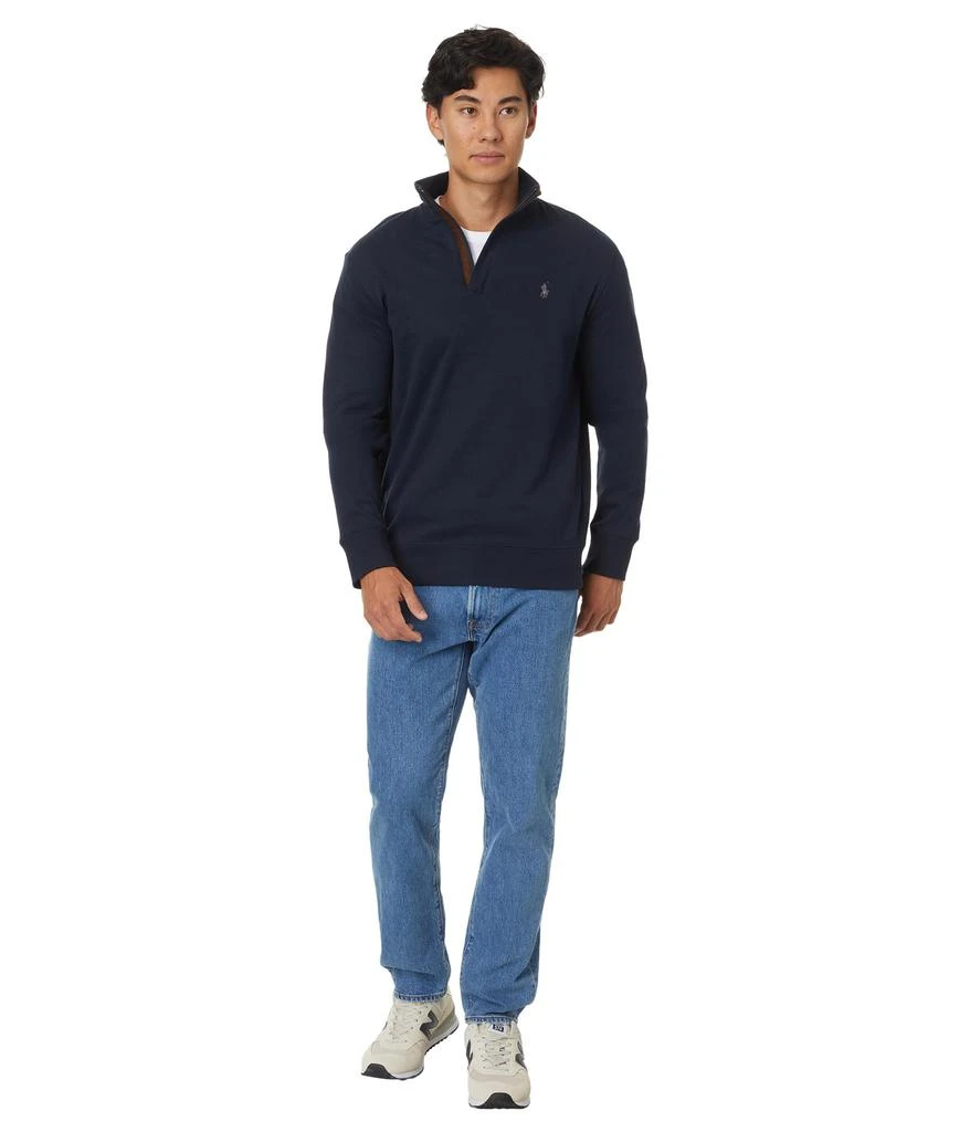 商品Ralph Lauren|Luxury Jersey Quarter-Zip Pullover,价格¥674,第4张图片详细描述