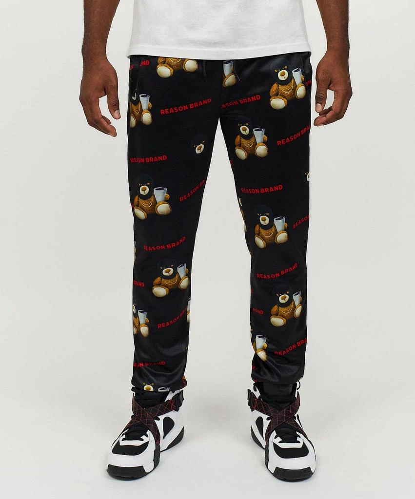 商品Reason Clothing|Bear Allover Print Joggers,价格¥60,第4张图片详细描述