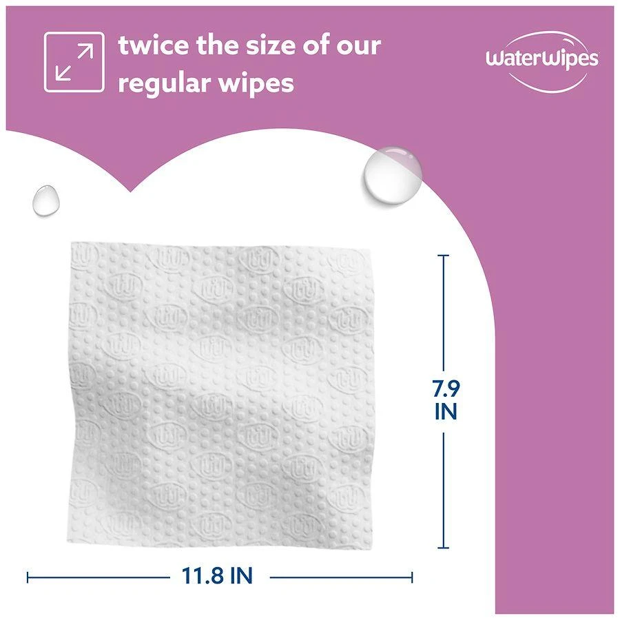 商品WaterWipes|Sensitive+ Body & Intimate, 3-In-1 Cleans, Cares, Protects, 99.9% Water Unscented,价格¥88,第5张图片详细描述