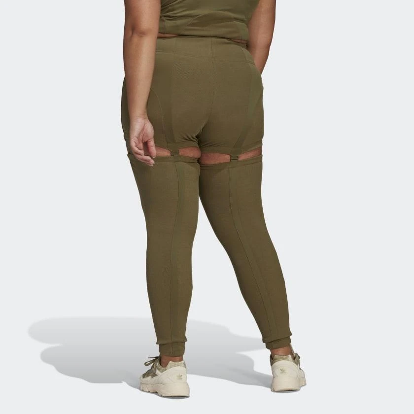 商品Adidas|Women's adidas Always Original Rib Two-in-One Tights (Plus Size),价格¥336,第3张图片详细描述