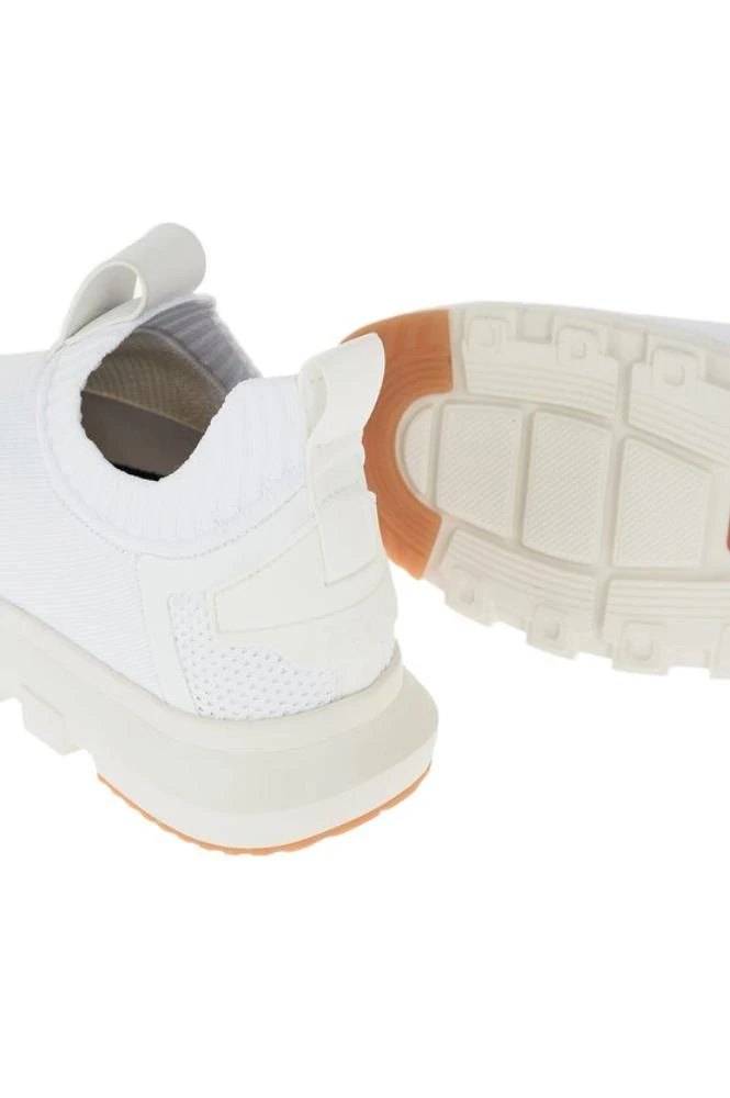 商品Zegna|Ermenegildo zegna men's white other materials slip on sneakers,价格¥3156,第4张图片详细描述